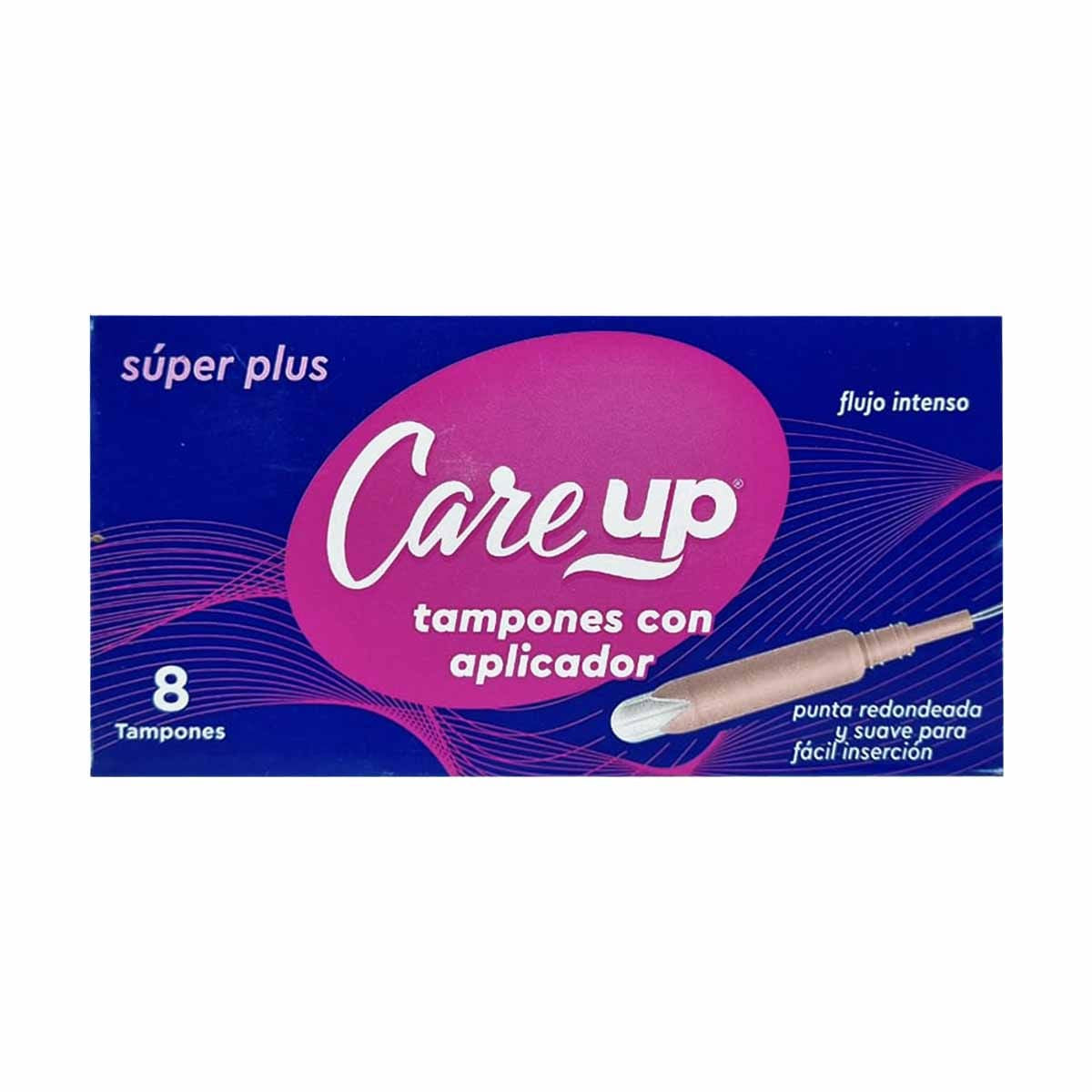 Care Up Tampon Con Aplicador Super Plus x 8 Unidades