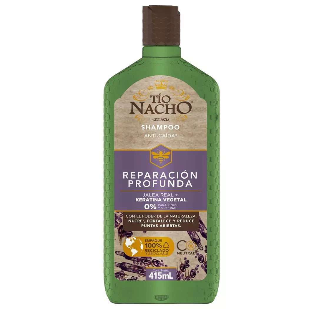 Tio Nacho Keratina Vegetal Shampoo x 415 ml