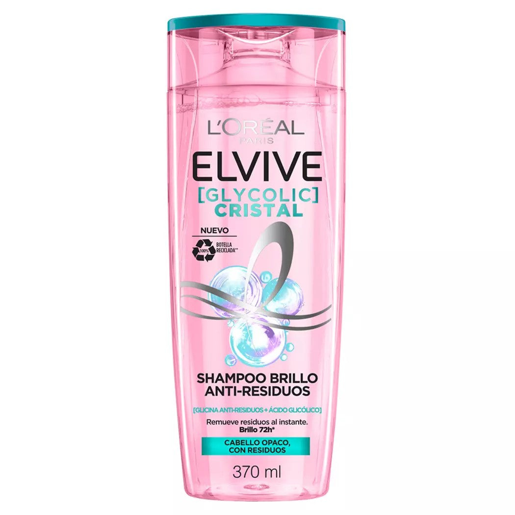 Elvive Shampoo Glycolic Crystal x 370 ml