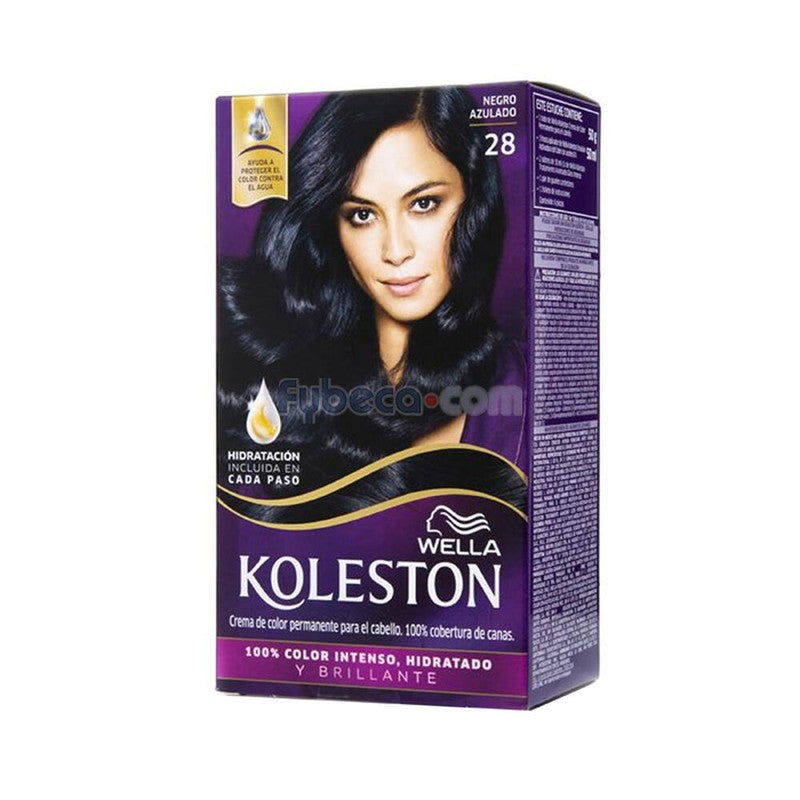 Koleston Tinte Kit 28 Negro Azulado (Coloracion)