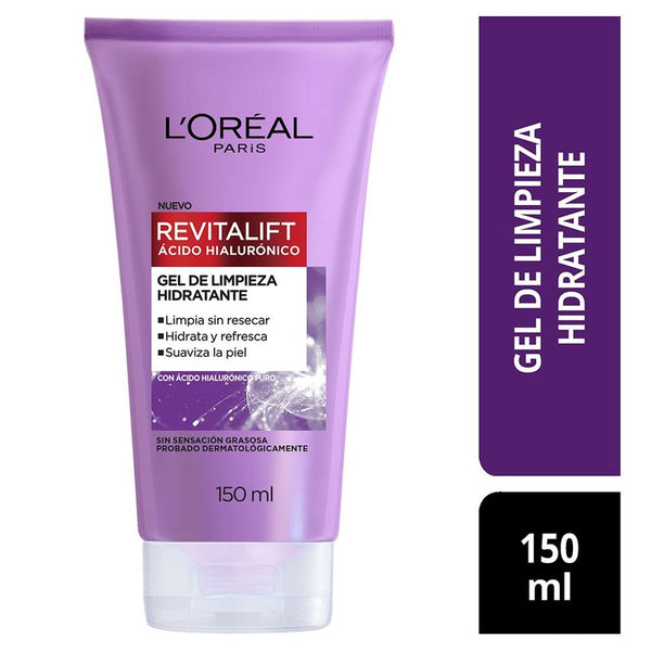 Loreal Revitalif Gel Limpieza Acido Hialuronico