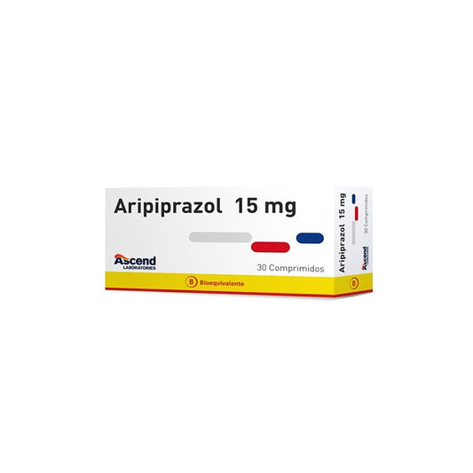 Aripiprazol Comprimidos 15 mg x 30 Ascend