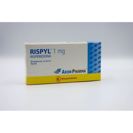 Rispyl Comprimidos 1 mg x 20 (Risperidona)