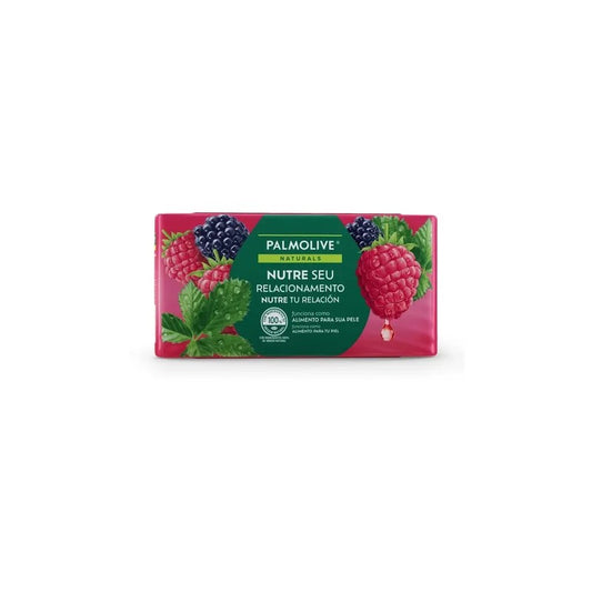 Palmolive Jabon Raspberry Blackberry 90 Gr x 3 Unidades