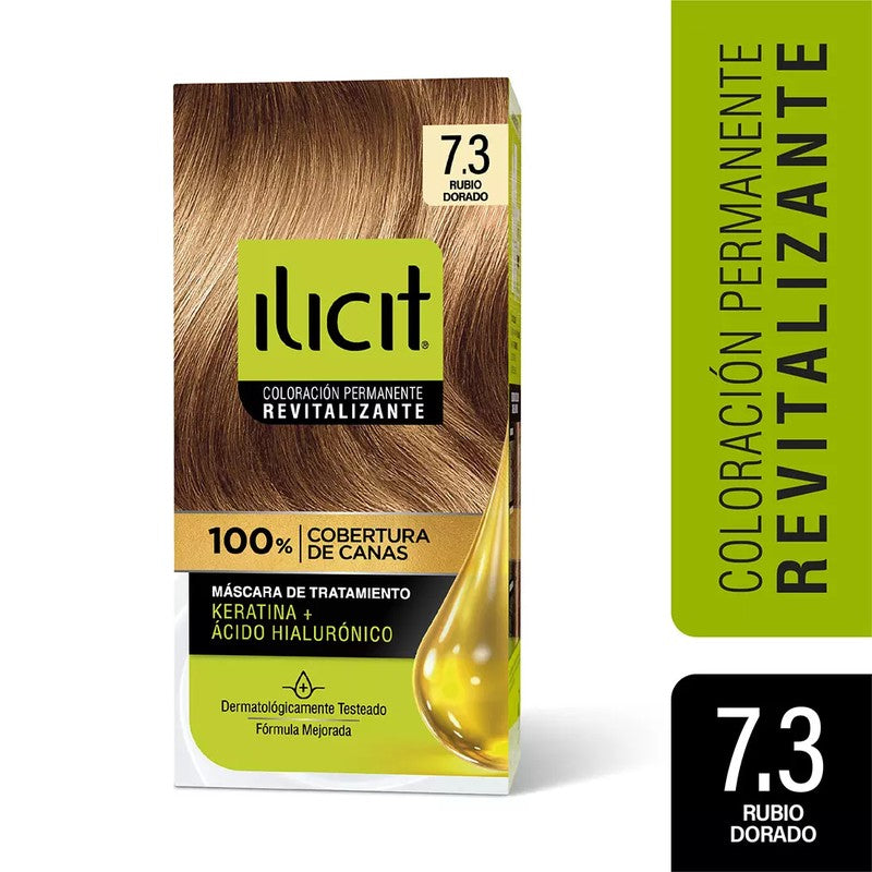 Ilicit 7/3 Rubio Dorado x 45 Gr (Coloracion)