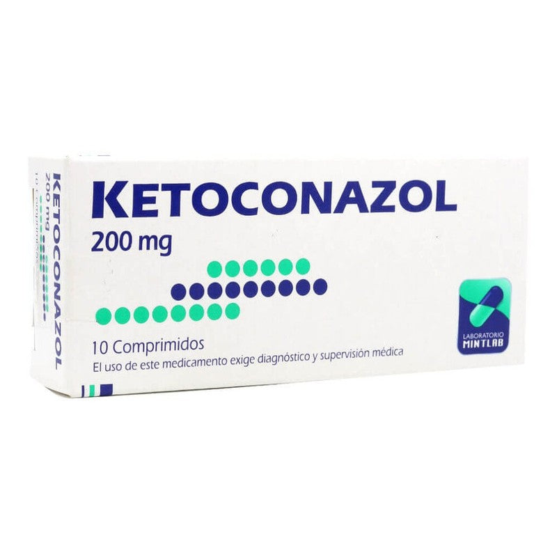 Ketoconazol Comprimidos 200 mg x 10 Mint