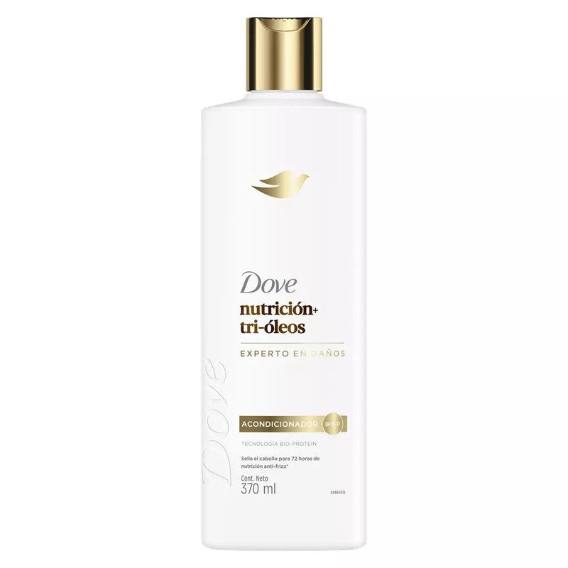 Dove Acondicionador Nutri+Tri Oleos 370ml