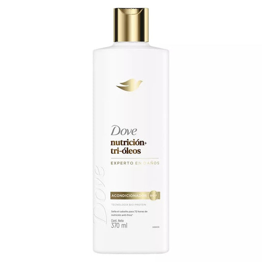 Dove Acondicionador Nutri+Tri Oleos 370ml