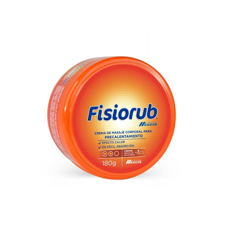 Fisiorub Precalentamiento Crema x 180 Gr (Capsaicina)