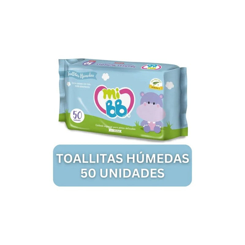 Emubaby Toa Humedas x 50 Unidades (Toallas Humedas)