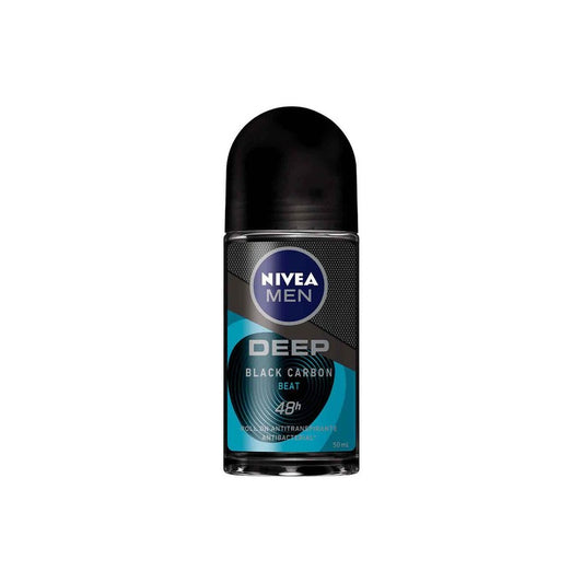 Nivea Deo Rollon Men Black Carbon 48 Hrs x 50 ml (Desodorantes)