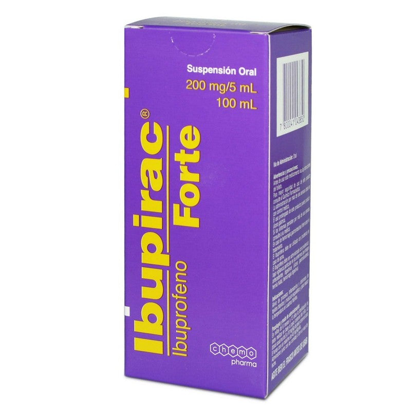 Ibupirac Fuerte Sus 200 mg x 100 ml (Ibuprofeno)