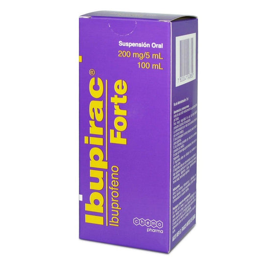 Ibupirac Fuerte Sus 200 mg x 100 ml (Ibuprofeno)