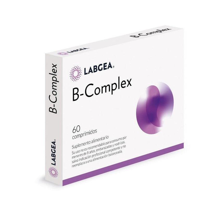 B-Complex Cápsulas x 60 (Complejo B) Rhea (Vitamina B1+Vitamina B2+Vitamina B3+Vitamina B5+ Vitamina B6 + Vitamina B9+ Vitamina12+Biotina)