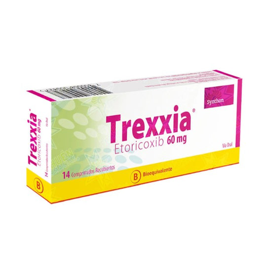 Trexxia Comprimidos 60 mg x 14 (Etoricoxib)