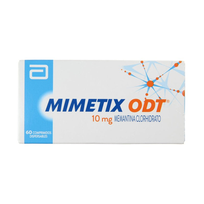 Mimetix Odt Comprimidos 10 mg x 60 (Memantina)