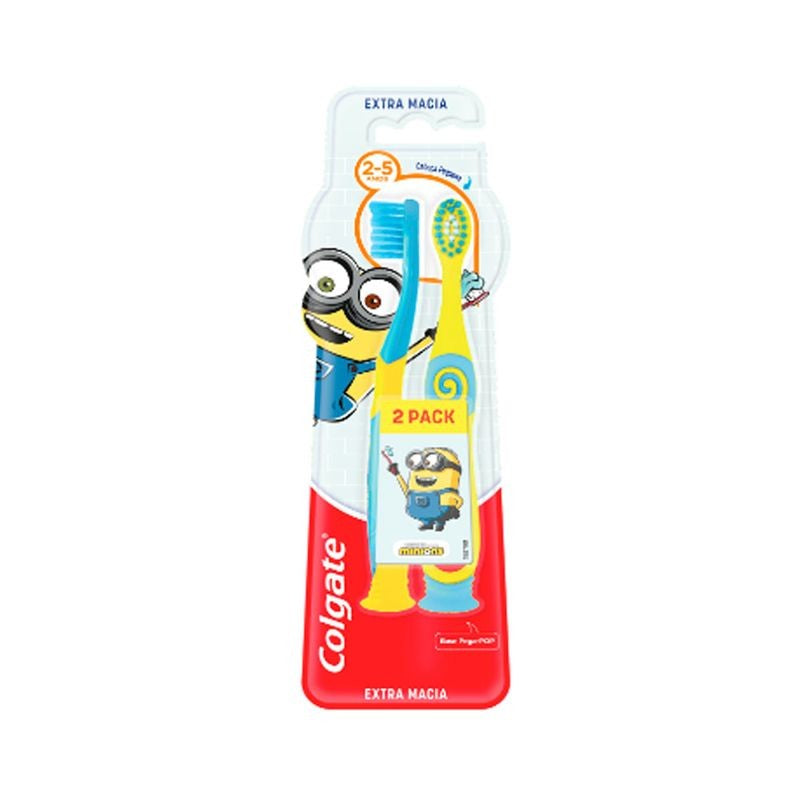 Colgate Cep Smiles 6 + Minions 2 Pk (Cepillos Dentales Infantil)