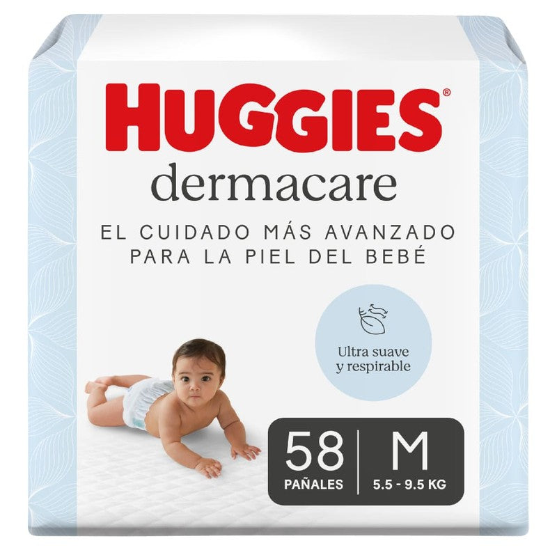 Huggies Dermacare Metros x 58 Unidades