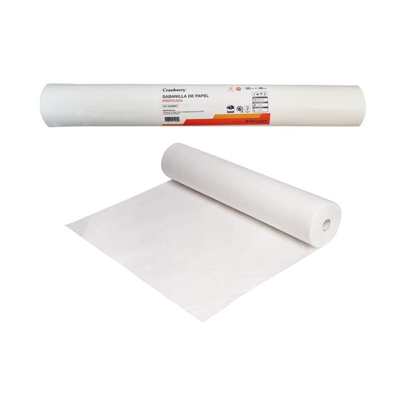 Sabanilla De Papel Pre Picada 50 Cm x 48 Metros