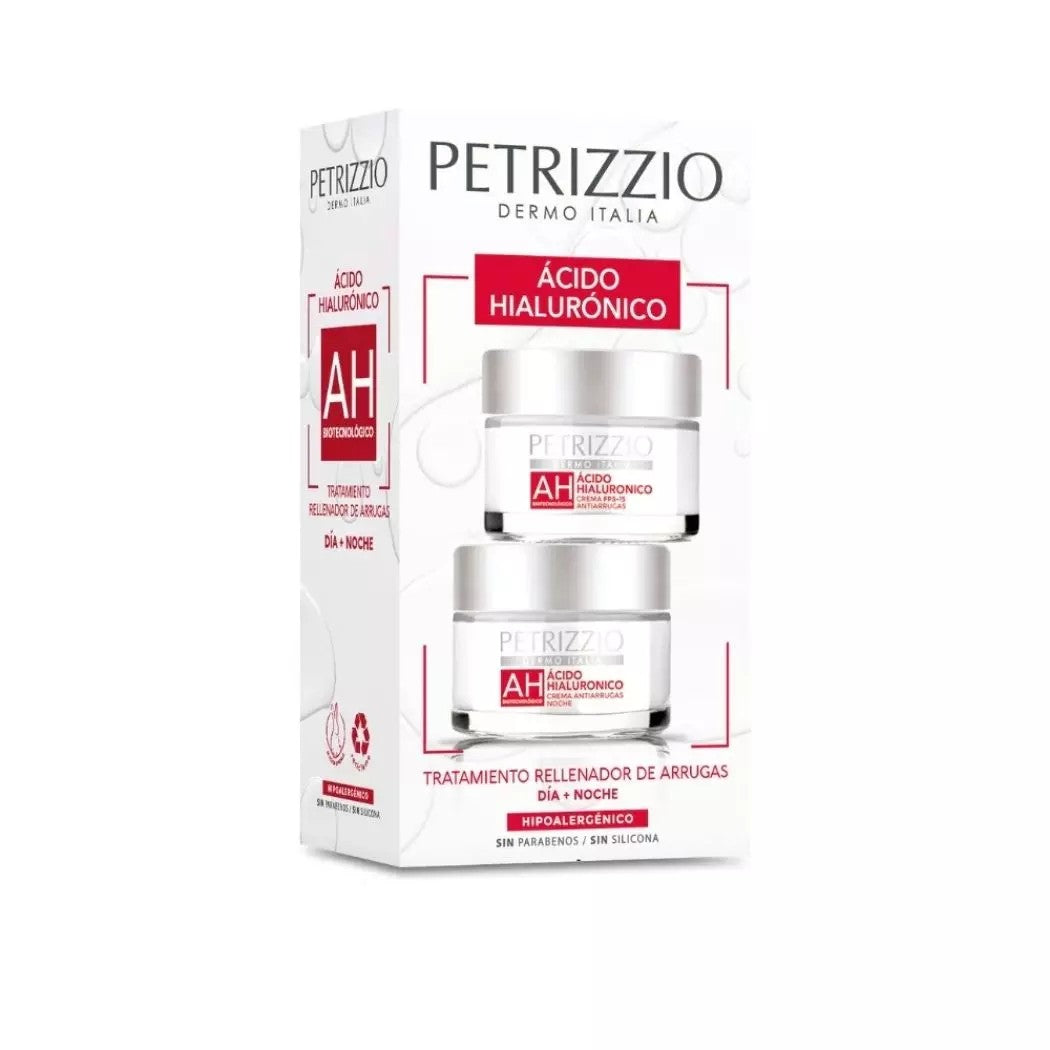 Crema Hyalur Effect Dia + Noche Estuche Petrizzio (Cuidado Facial)
