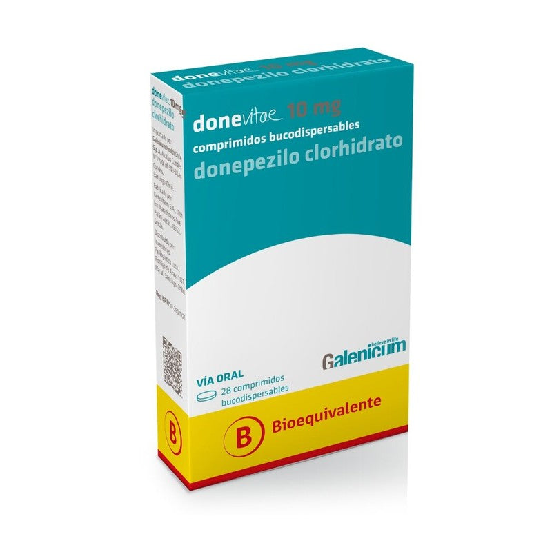 Donevitae Comprimidos Dis 10 mg x 28 (Donepecilo)