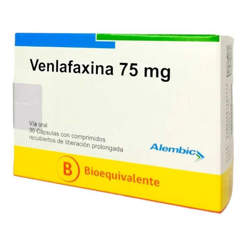 Venlafaxina Cápsulas 75 mg x 30 Alembic