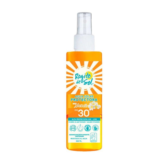 Rayito Solución Agua Solar Protectora Monoi Fps30 x 200 ml