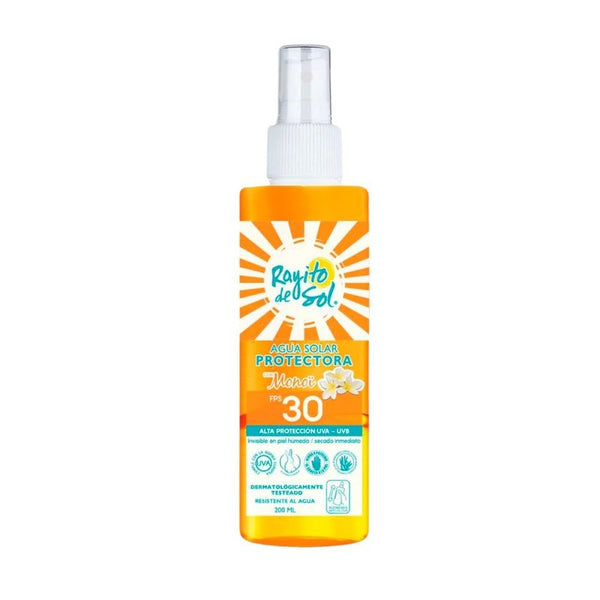 Rayito Solución Agua Solar Protectora Monoi Fps30 x 200 ml