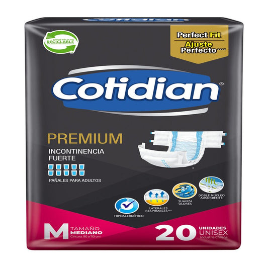 Cotidian Plus Metros x 20 Unidades (Pañal Adulto)