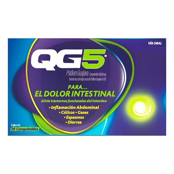 Qg5 Comprimidos x 30 x 4 Unidades (Psidium Guajava)