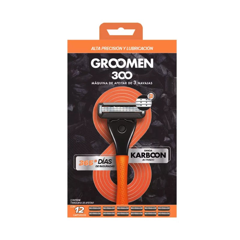 Groomen 300 Maquina Afeitar Display x 12 Unidades (Depilacion Afeitado Y Maquinas)