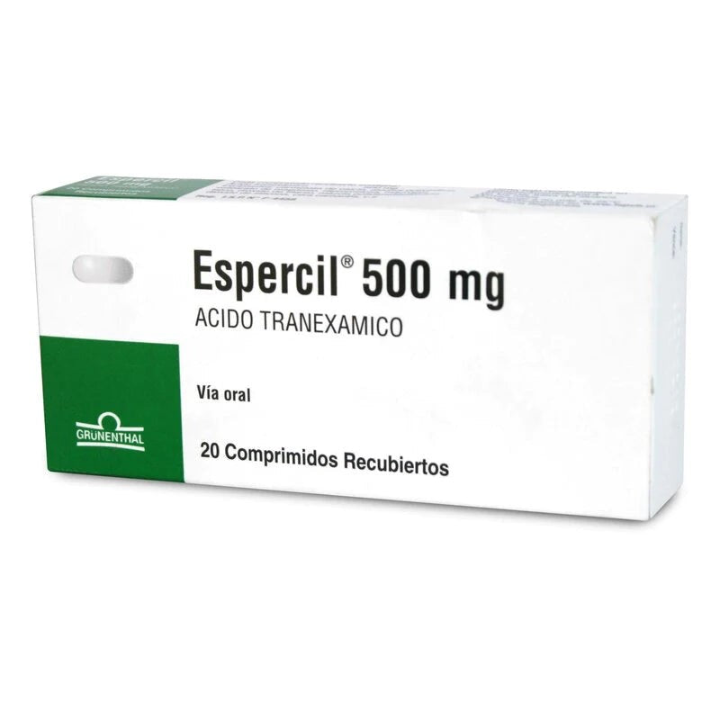 Espercil Comprimidos 500 mg x 20 (Acido Tranexamico)