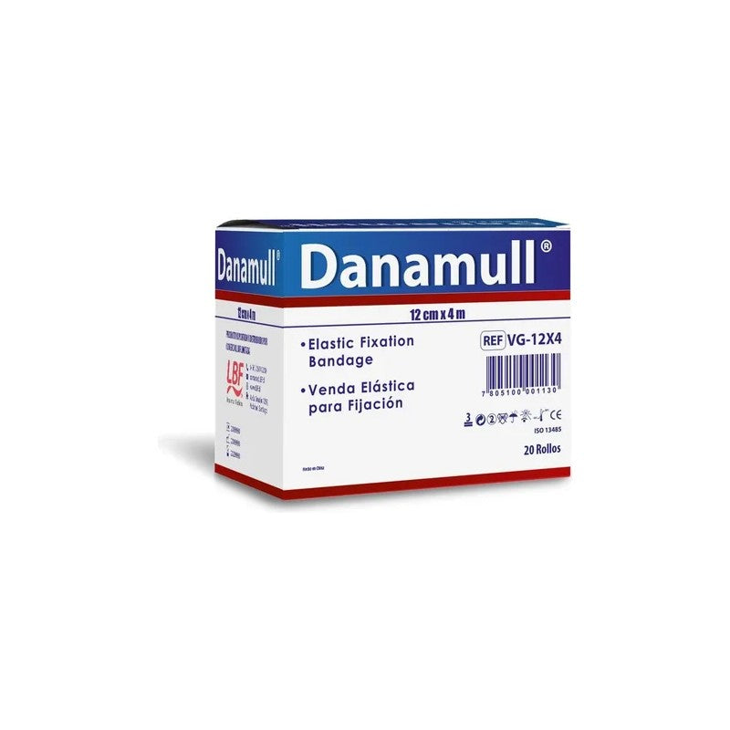 Venda Elastica Danamull 12 Cm x 4 Metros Caja x 20 Lbf (Vendas)