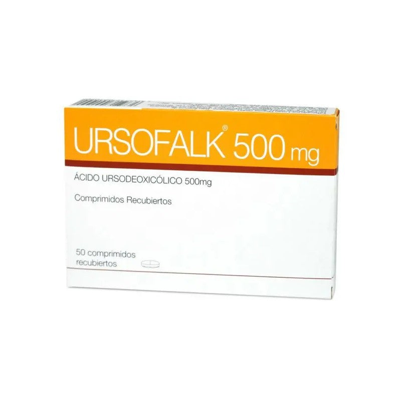 Ursofalk Comprimidos 500 mg x 50 (Acido Ursodesoxicolico)