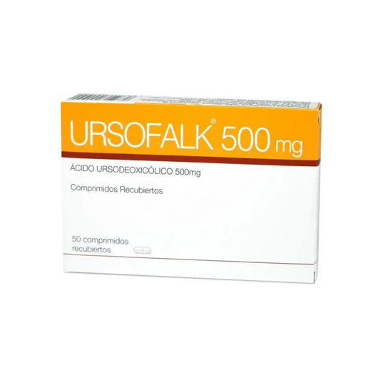 Ursofalk Comprimidos 500 mg x 50 (Acido Ursodesoxicolico)