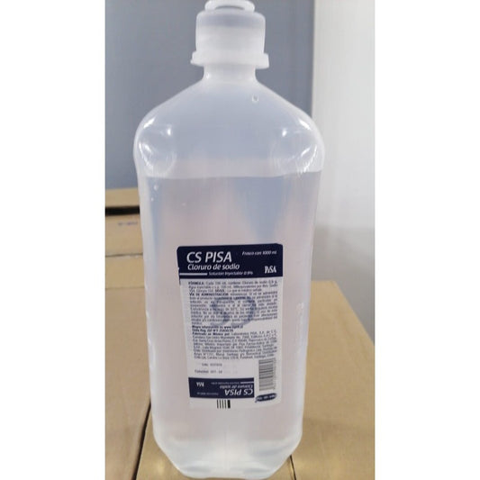 Cloruro De Sodio 0,9% Solución x 1000 ml Pisa (Caja x 12) (Vp)