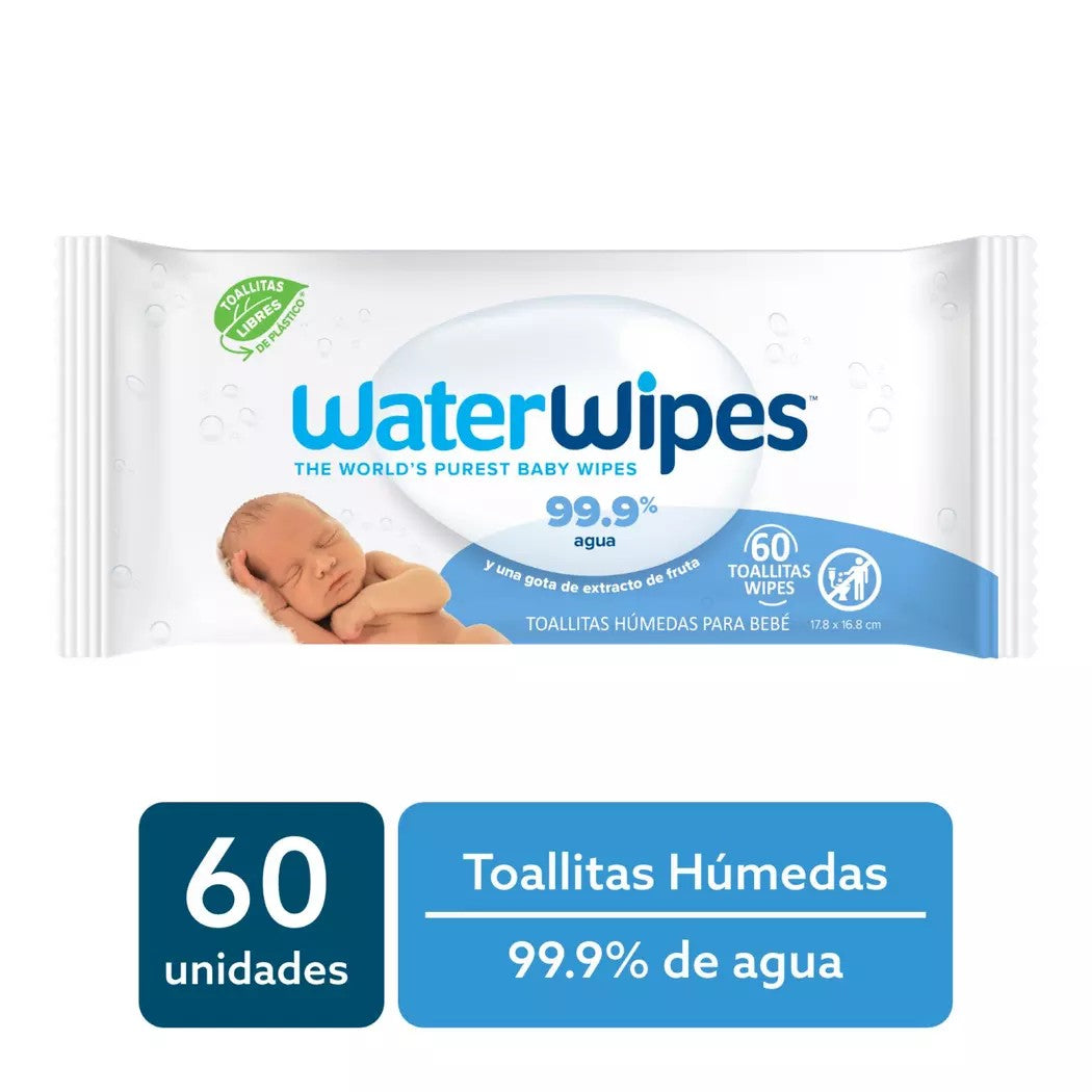 Toallitas Humedas Waterwipes x 60 Unidades (Toallas Humedas)