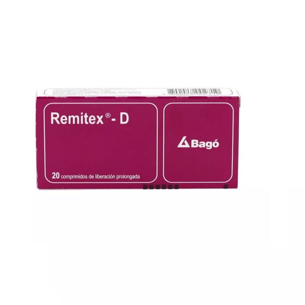 Remitex-D Lp Comprimidos x 20 (Cetirizina/Pseudoefedrina)