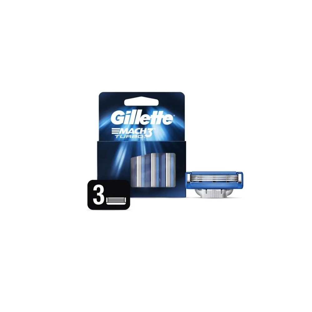 Gillette Mach 3 Repuesto Carbon 2 Unidades