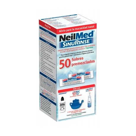 Sinus Rinse Recarga Sobres x 50 (Cloruro De Sodio)