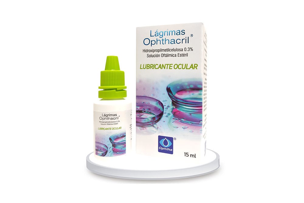 Ophthacril Solución Oftálmica x 15 ml (Hidroxipropilmetilcelulosa)