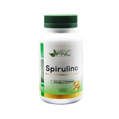 Spirulina Cápsulas 300 mg x 60 Pranalab