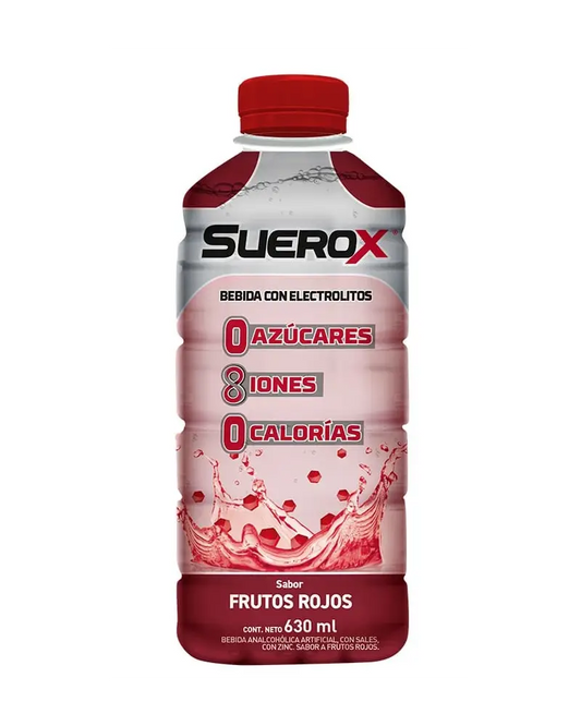 Suerox Frutos Rojos x 630 ml (Bebida Energetica)