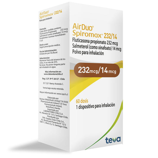 Rinodual 137/ 50 Sp 120 Dosis Nasal (Azalastina/Fluticasona)