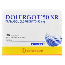 Dolergot 50 Xr Cápsulas De Lp 50 mg x 20 (Tramadol)