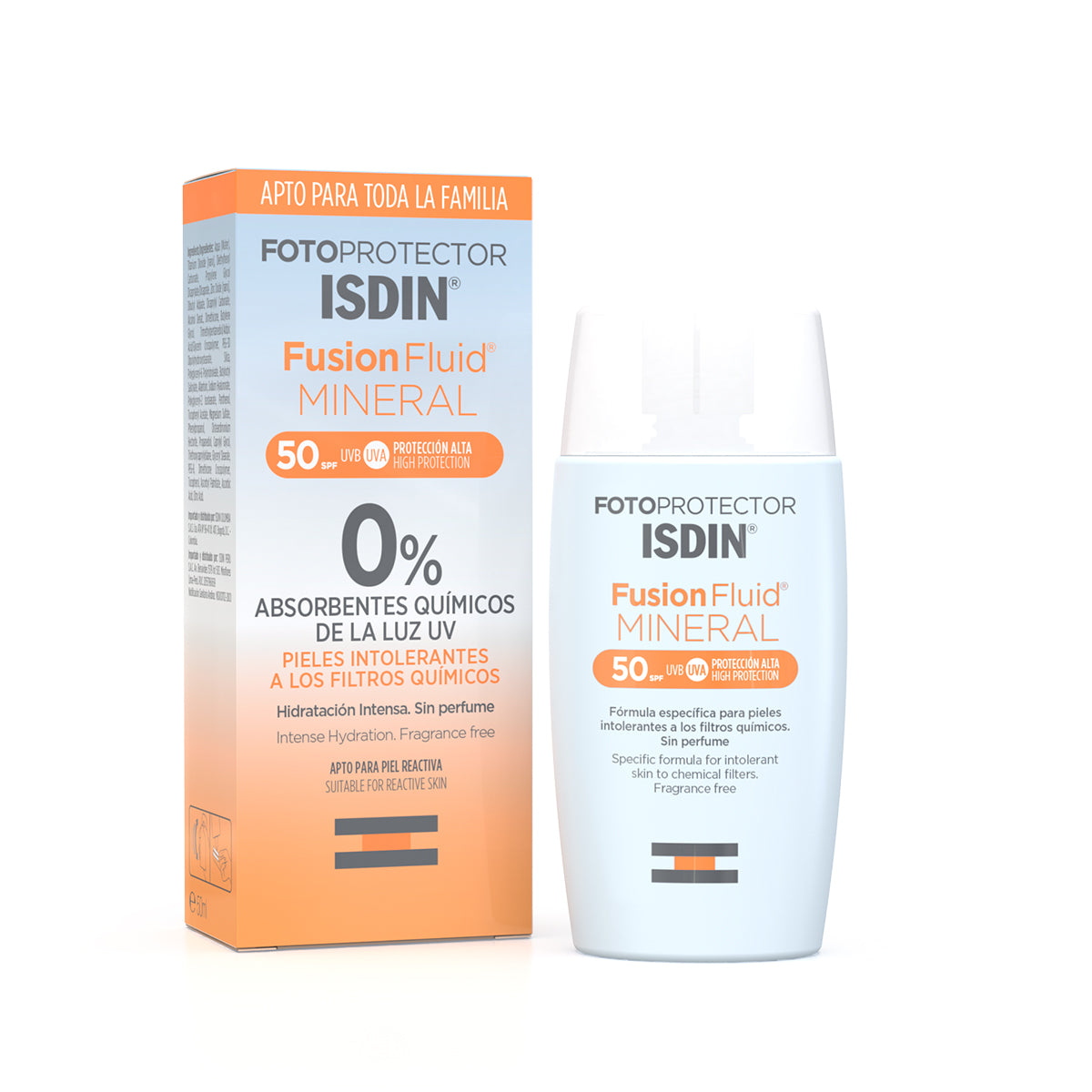 Isdin Fotop Fusion Fluid Mineral Spf50+ x 50 ml (Proteccion Solar)