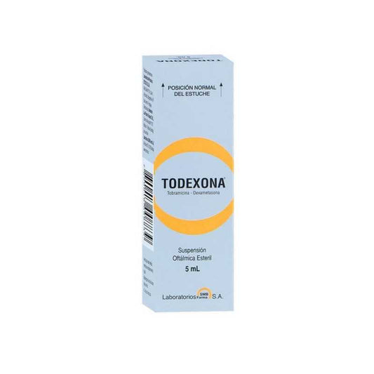 Todexona Solución Oftálmica x 5 ml (Tobramicina/Dexametasona)