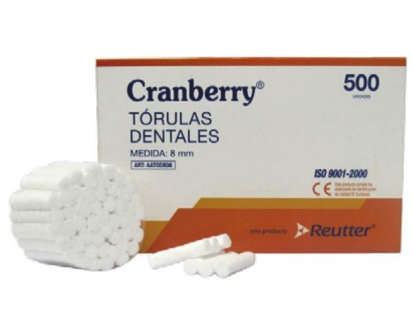 Torulas Dentales 8 Mm x 500 Unidades