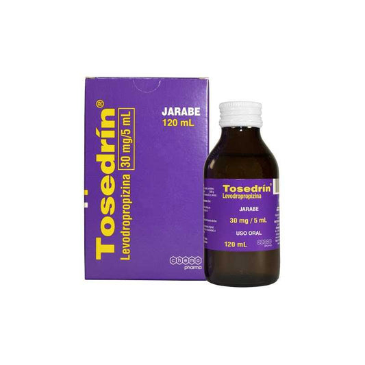 Tosedrin Jarabe 30 mg/5ml x 120 ml (Levodropropizina)