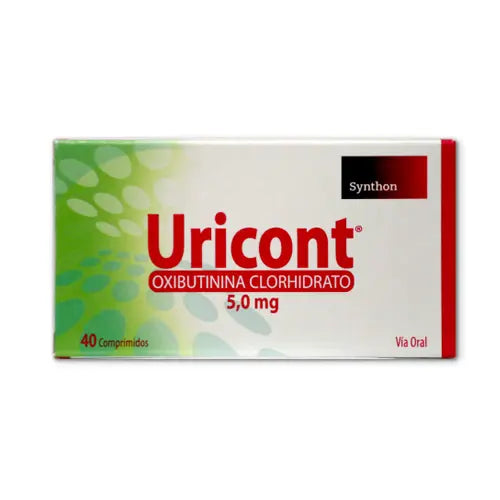 Uricont Comprimidos 5 mg x 40 (Oxibutinina)
